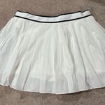 Boutique  Tennis Skirt White Pleated Photo 0