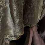 Vintage Macintosh Brown Faux Fur Faux Suede Penny Lane Coat Size L Size L Photo 1