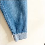 Banana Republic  Slouchy Jean Relaxed Girlfriend Size 29/8 Medium Wash Cuffed Photo 4