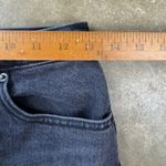 Abercrombie & Fitch Abercrombie Kick Flare Jeans Women’s 26 Black Ultra High Rise Crop Stretch Denim Photo 6