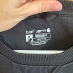 Carhartt Carhart‎ 104410 Relaxed Fit Midweight Sweatshirt Womens 1X Black Photo 1