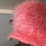 Groovy Pink Fuzzy Downtown Retro Disco Vibes Hat SZ S/M Very Cool Hat Photo 5