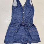 Mapale Blue Romper Size S CUTE! Photo 4