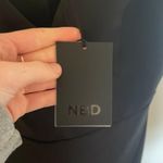 NBD Black Asymmetrical Mini Dress Photo 4