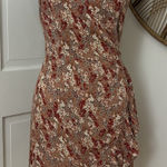 Free People Intimately All My Love Cottagecore Ruffle Floral Wrap Dress Sz L Photo 0