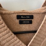 Massimo Dutti 100% Wool Hoodie – Size S – Winter Cozy Scandi Girl Quiet Luxury Photo 2