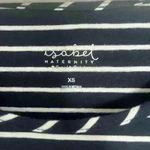 Target Isabella Maternity Striped T-Shirt Pregnancy Dress | Navy & White | Sizs XS Photo 2