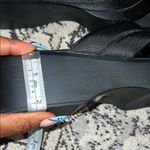 Wild Fable Black Platform Flip-Flop Shoes Photo 5