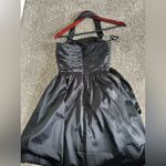 White House | Black Market Women’s black dress with attachable waist bow and removable straps Photo 6