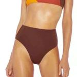 Ellejay  Women's Carolyn‎ Black High Waisted Swim Bottom Size Large NWT Photo 10