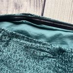 Maeve Anthropologie  Teal Cannes Hieroglyphic Pattern Strapless Top  Photo 9