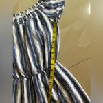 Hollister π¦ Off-The-Shoulder Striped Romper blue/white stripes one piece size S Photo 6