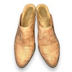 Old Navy Womens High Heeled Mule Bootie Slip On Faux Leather Suede Pink Size 7 Photo 3