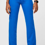 FIGS  Technical Collection Women's Blue Scrub‎ Pants Drawstring Relaxed Fit Photo 0