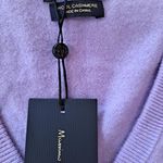 Massimo Dutti NWT  Wool Cashmere Lavender‎ Sweater Size S Photo 4