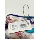 Johnny Was  Summer Days Eyelet Floral Dress Braided‎ Belt Silk Oversized XS Photo 2