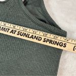 Lululemon Ebb To Street Tank Top Grey Eucalyptus Ribbed sz 6 workout wear Photo 4