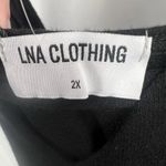 LNA  Clothing Estelle Tank Dress Black 2X New Photo 7