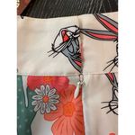 Unique Vintage Looney Tunes Bugs Bunny Cactus Midi Skirt XS Multicolor Photo 7