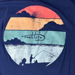 Reel Life Real Life Ocean Washed Crew Neck Short Sleeve Tee Medium Photo 4