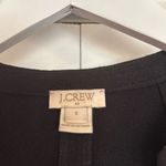 J.Crew ruffled vneck shift pullover black dress 2 Photo 2