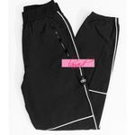Alo Yoga Alo Torrent Track Sweatpants Black Reflective High-Rise Windbreaker Joggers Pant Photo 5