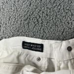 Aeropostale White Skinny Jeans Women 8 28x27 Mid Rise Distressed Casual Night Out Preppy Photo 11