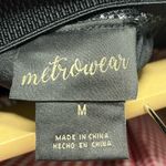 Metro Wear Plaid Midi Skirt Black Size M Photo 1