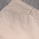 Talbots Khaki Cotton Bermuda Casual Modest Neutral Shorts Pockets Size 14 Photo 3