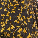 City Chic  Dress Edina Floral Yellow Black Size 16 Photo 7