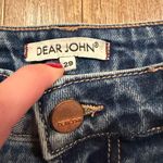 Dear John  Raw Hem Denim Blue Skirt 29 Photo 1