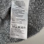 J.Crew Gray Metallic Silver Oversized Brushed Yarn Crewneck Sweater Size XS Photo 9