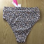 Xhilaration New High Leg High Waist Bikini Bottoms Animal Med Photo 2