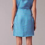 Diane Von Furstenberg mura tile Tiefront silk sleeveless mini dress Photo 6