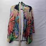 Slinky Brand Womans Cardigan Size 1X Abstract Art To Wear Eclectic Artsy Photo 10