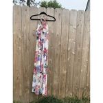 Crystal‎ Sky Womens White Floral Summer Dress Spring Summer Long Size 3 Junior Photo 4