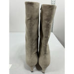 Womans The Drop Pull On Midcalf Boots 8.5 Beige Heel Square Toe NWT Tan Photo 4
