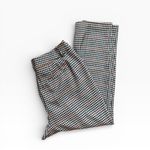 Lane Bryant  Houndstooth Plaid Dress Pant Trouser Sz 14X27 Mid Rise Stretch NWT Photo 2