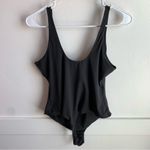 SKIMS NWOT Black Fits Everybody Square Neck Bodysuit Photo 4