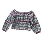Wrangler Retro Off Shoulder Long Sleeve Elastic Women’s‎ Top Plus Size Size XXL Photo 3