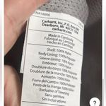 Carhartt  Windbreaker Rain Jacket Women’s Sz M Pink Peach Zip Hooded Mesh Lined Photo 4