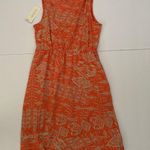 Sonoma Petites Orange Dress Size S Photo 2