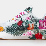 Nobull  Floral Journey In Tropic Rip Stop Running Sneakers Photo 0