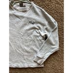 Puma Speckled Light Gray Grey Crewneck Sweatshirt Activewear Top Shirt Women XS Photo 3