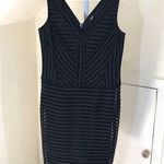 W By Worth  NWOT Women's Black Bodycon Sleeveless Dress Size 0 Photo 0