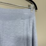 Onque Casual Women's Blue Jersey Knit Cozycore Cropped Sweatpants Photo 1