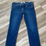 Hollister SoCal Stretch Jeans Womens 28 (Juniors Size 7) Straight Leg Med Wash Photo 1