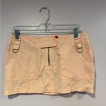 Pink vintage Fishbone mini Y2K cargo skirt Photo 0