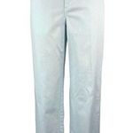 Aritzia Sun-deh Light Blue Straight Wide Leg Mid-Rise Ankle Pants Denim Jeans 2 Photo 0