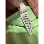 Wilfred  Aritzia Lime Green Tie Front Cutout One Piece Swimsuit Women's Medium Photo 4